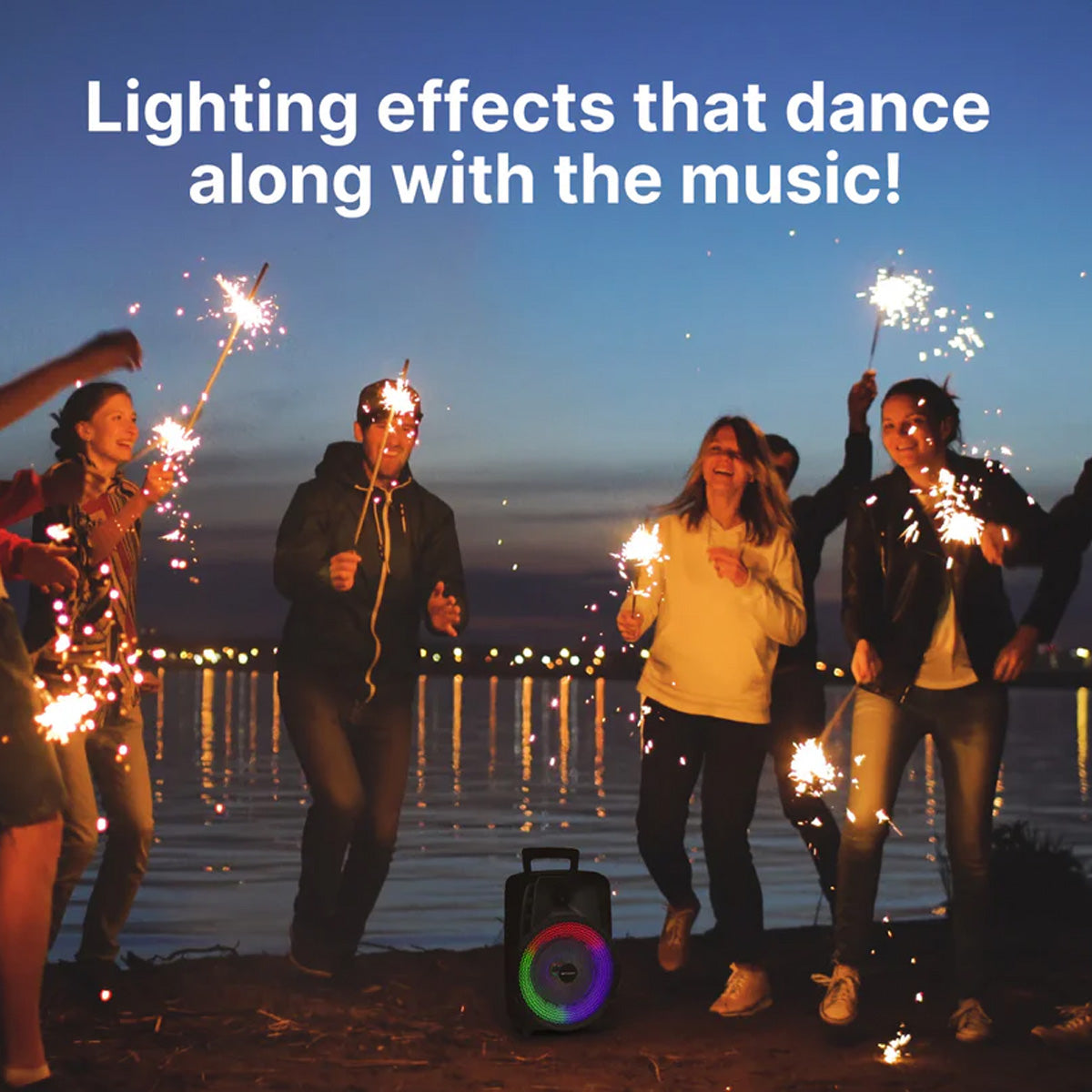 8'' Portable Party Speaker