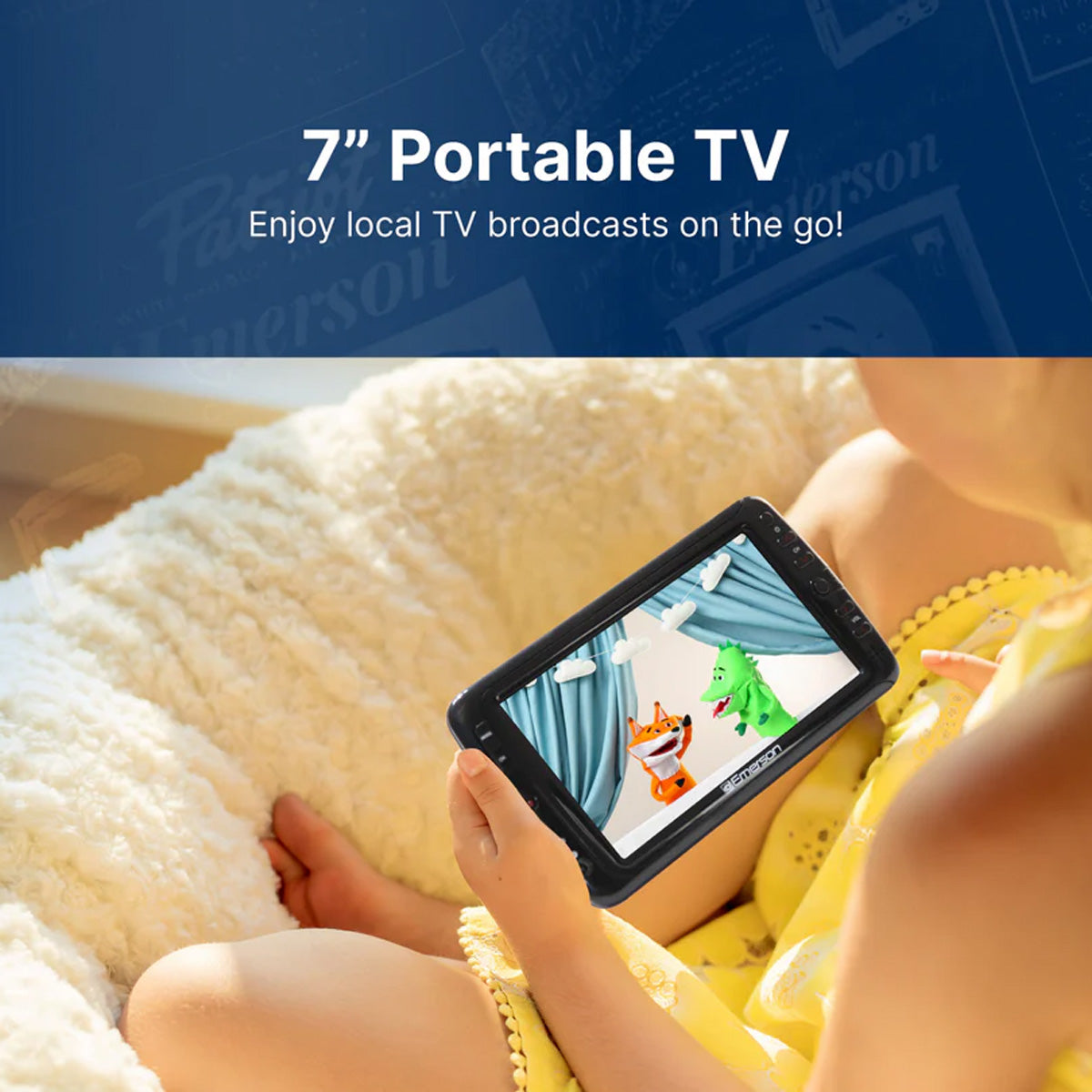 7'' Portable TV with Multimedia Player