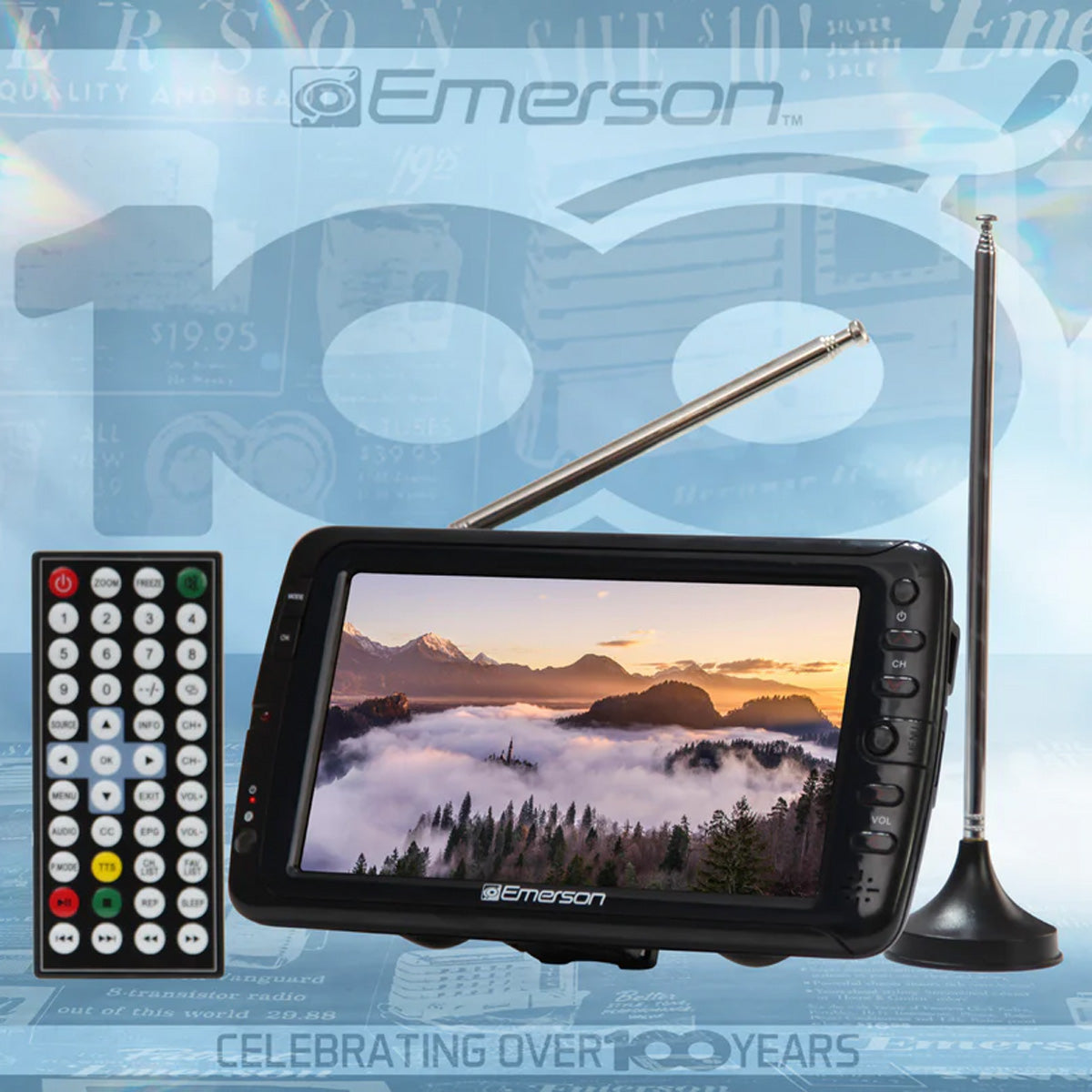 7'' Portable TV with Multimedia Player