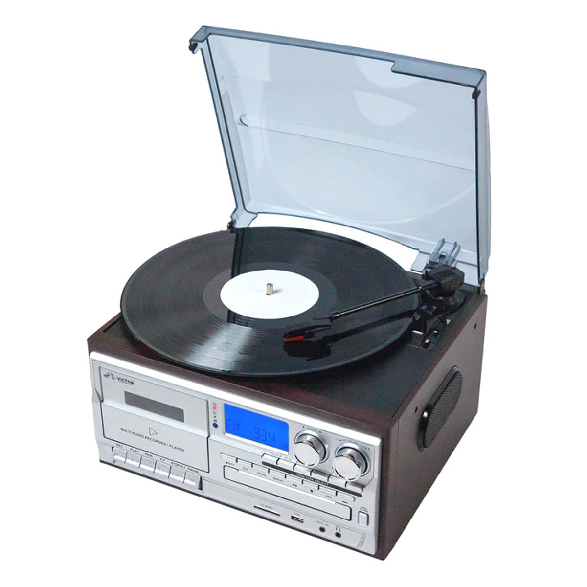 8-in-1 Retro Inspired Multimedia Center