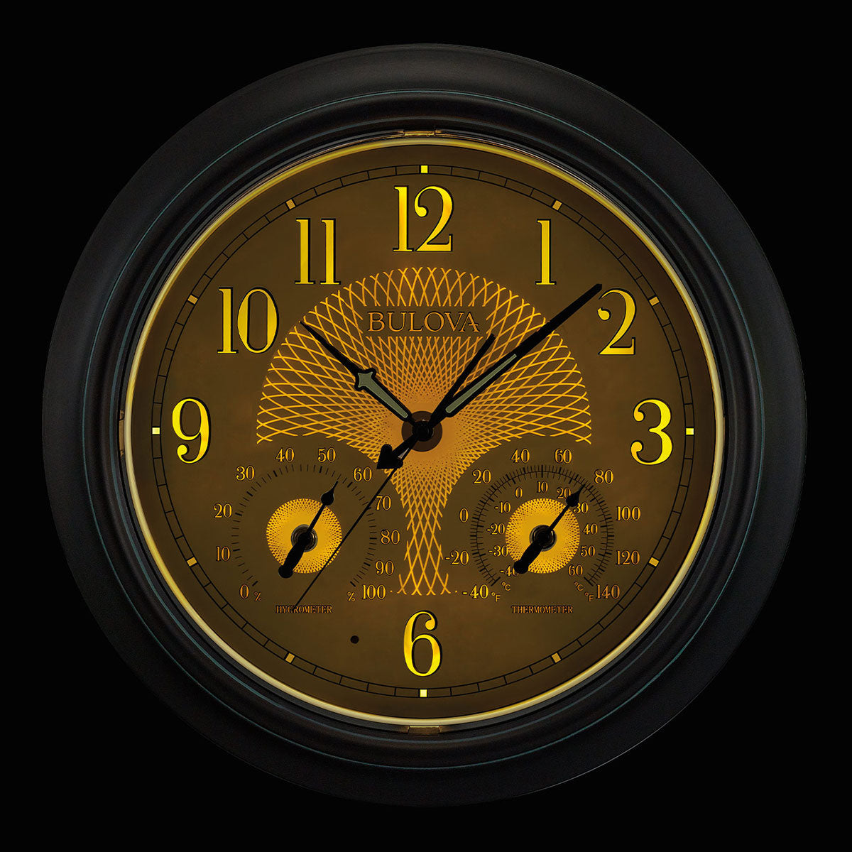 Bulova Weather Master 18'' Diameter Clock