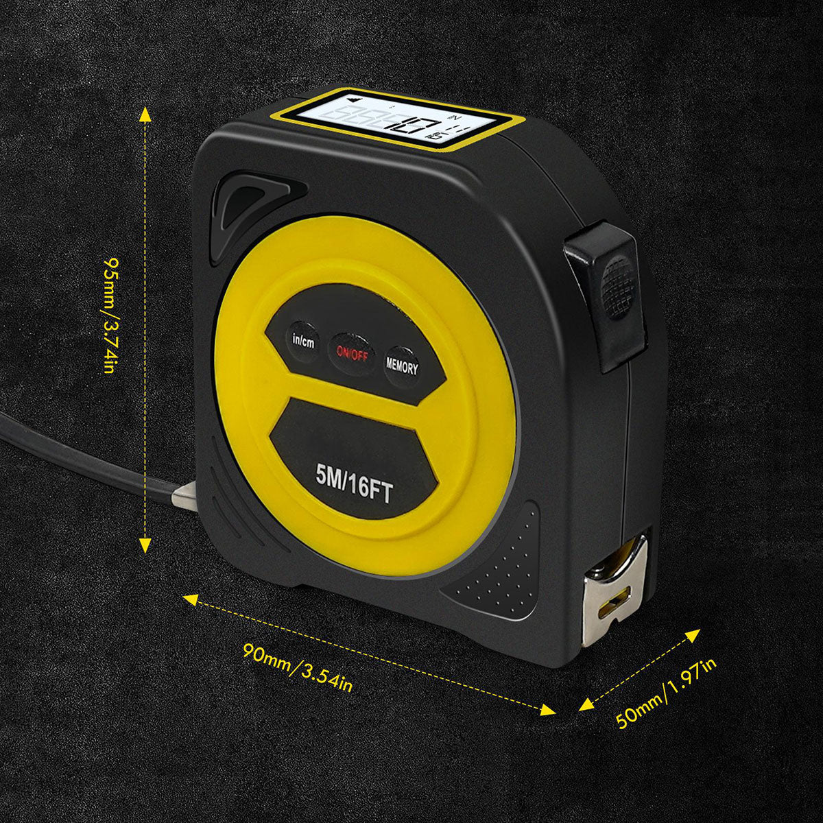 Easiest To Read Digital Tape Measure