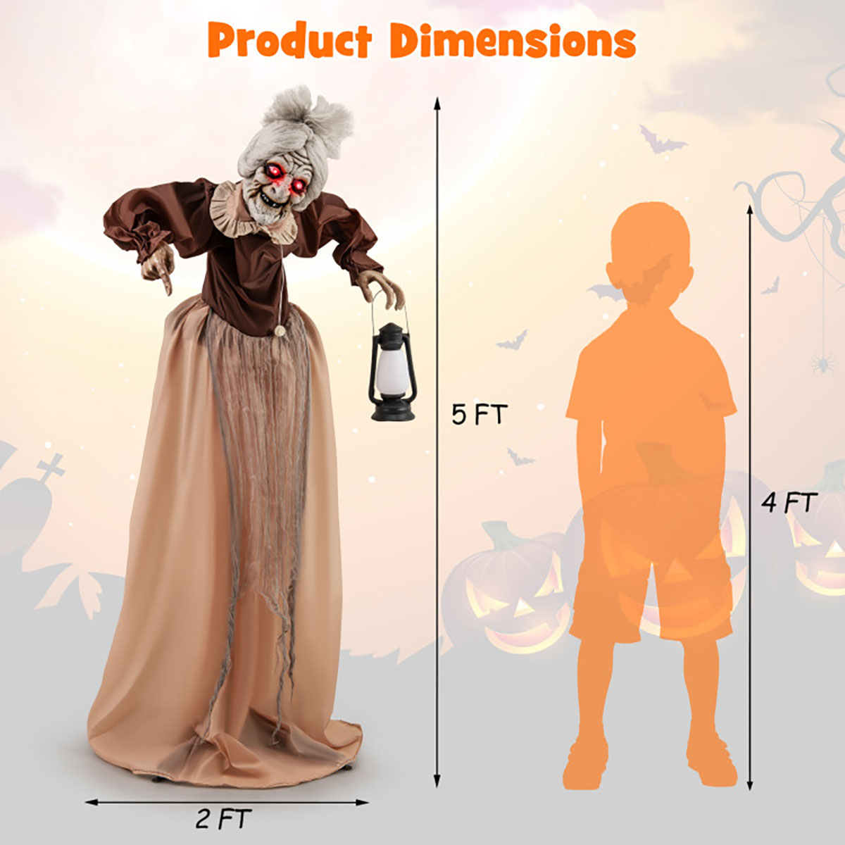 Mechanized Spooky Woman