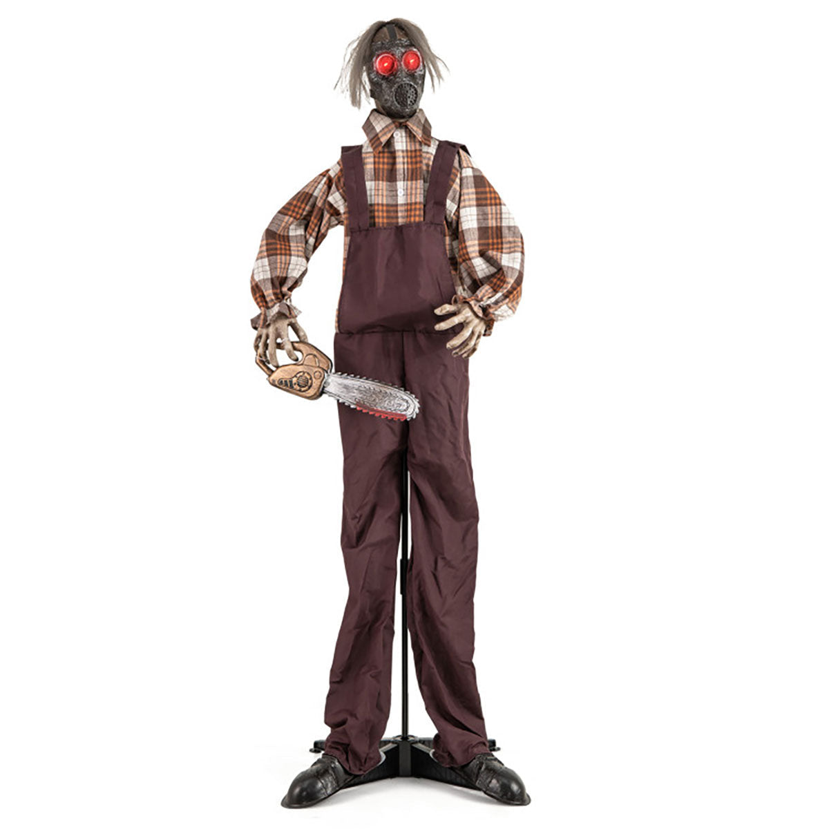 Mechanized Shaking Scary Man with  Lights and Sound