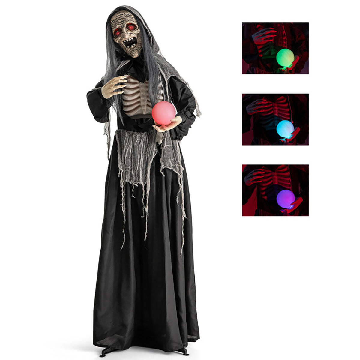 6 Ft. Mechanized Witch
