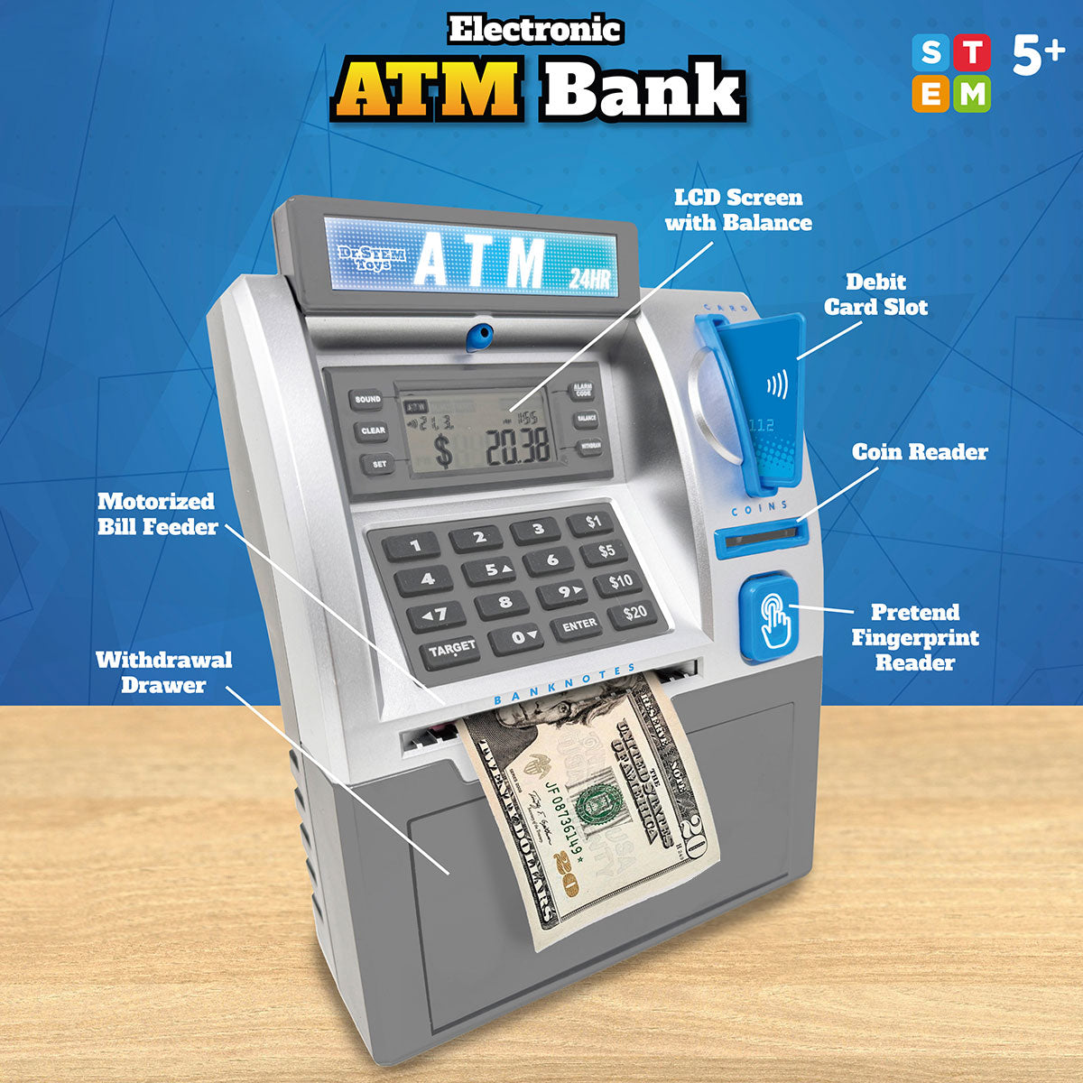 Talking ATM and Bank