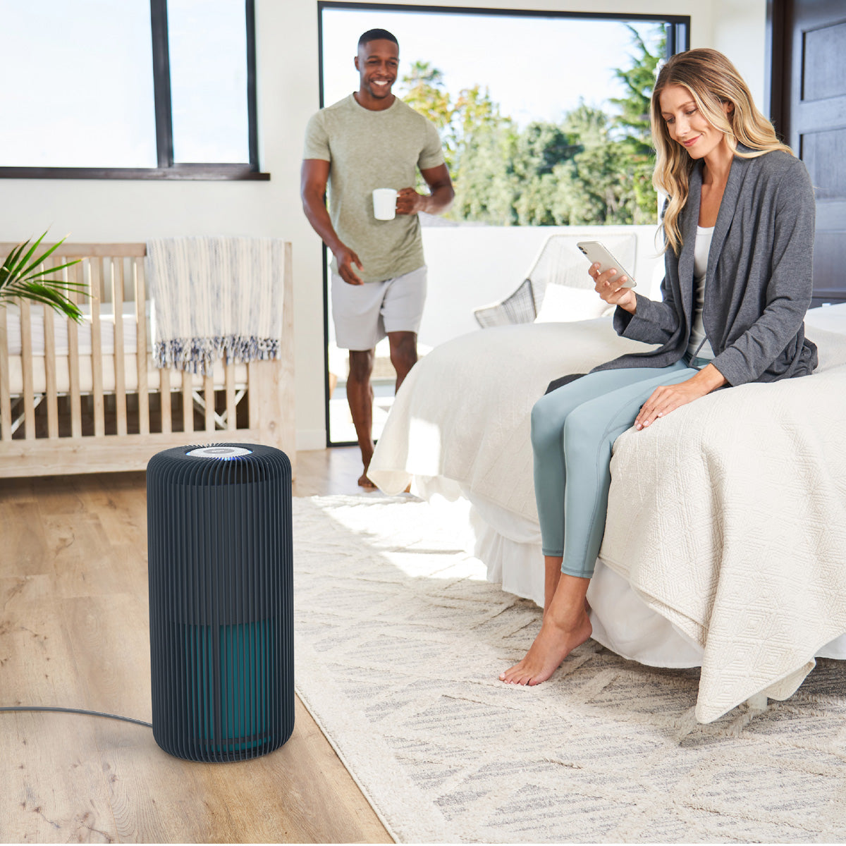 Smart 5‑Stage HEPA and UV‑C Air Purifier