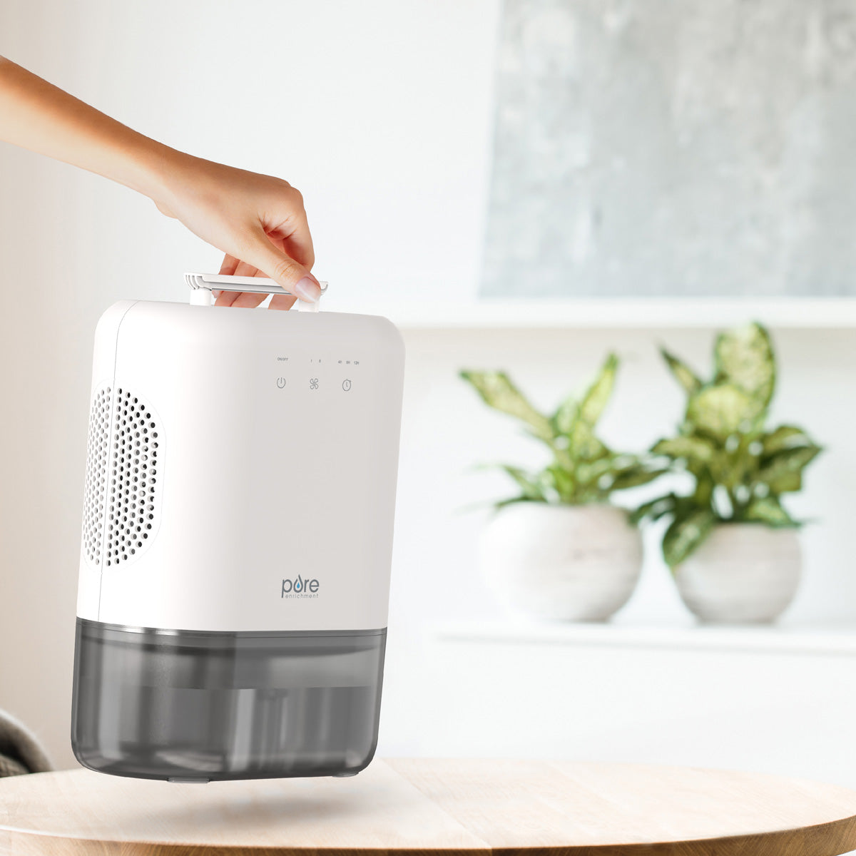 2‑Speed Dehumidifier with Timer