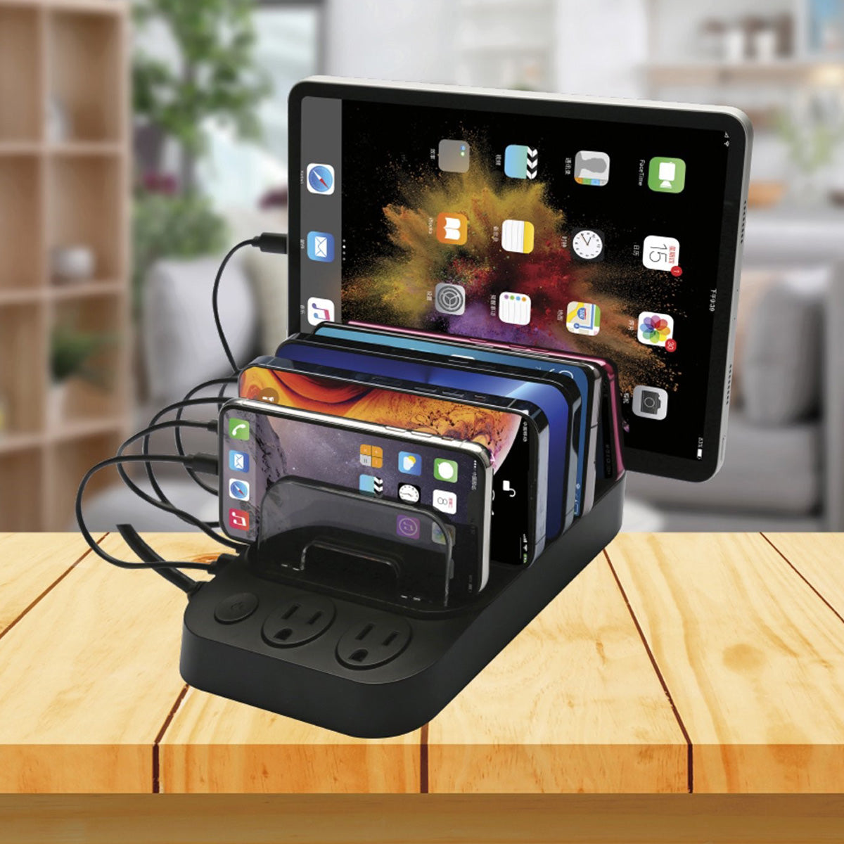8-Device Charging Station