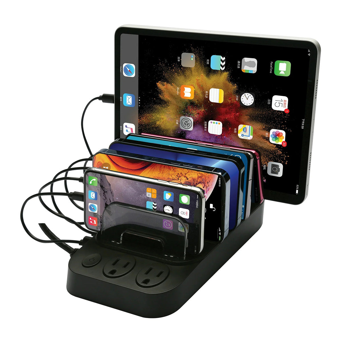 8-Device Charging Station