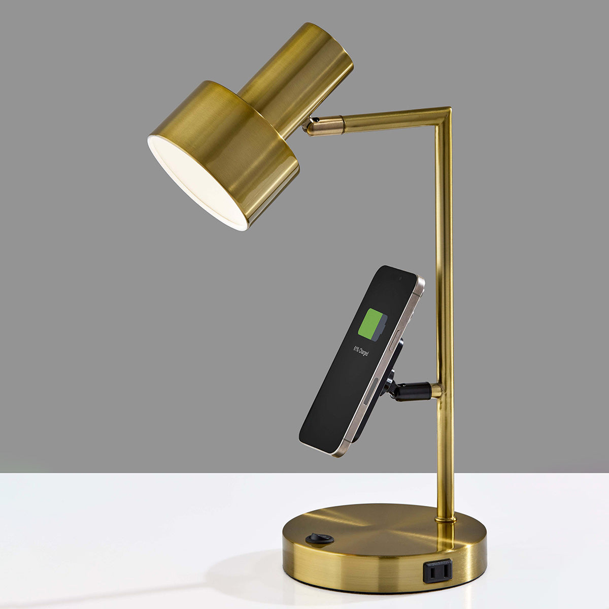 Phone Stand and Charger Desk Lamp