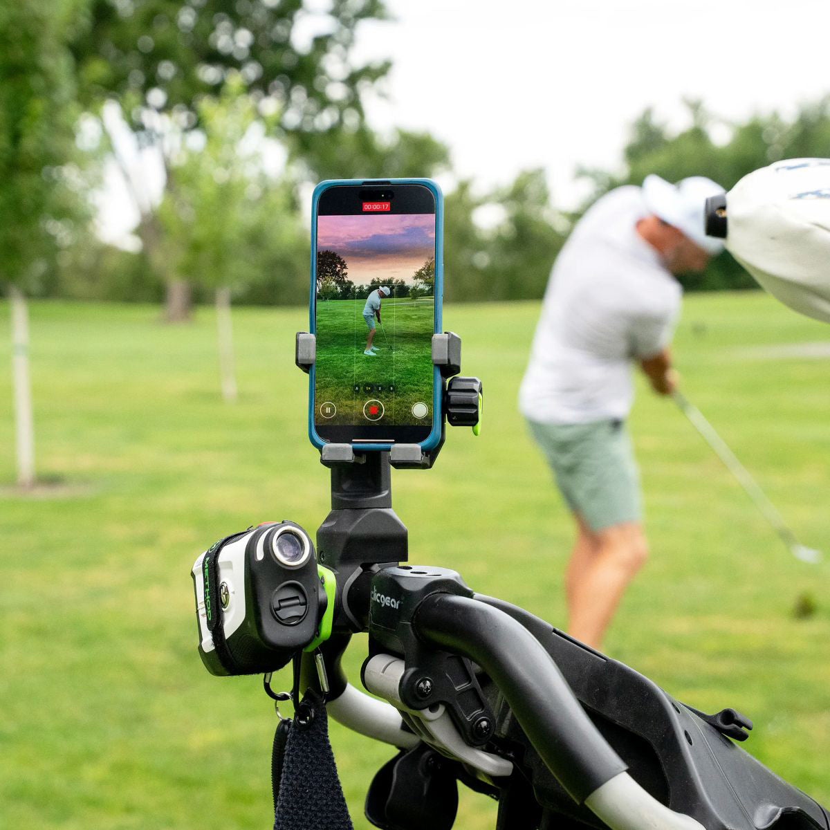 Magnetic Golf Cart Phone Holder