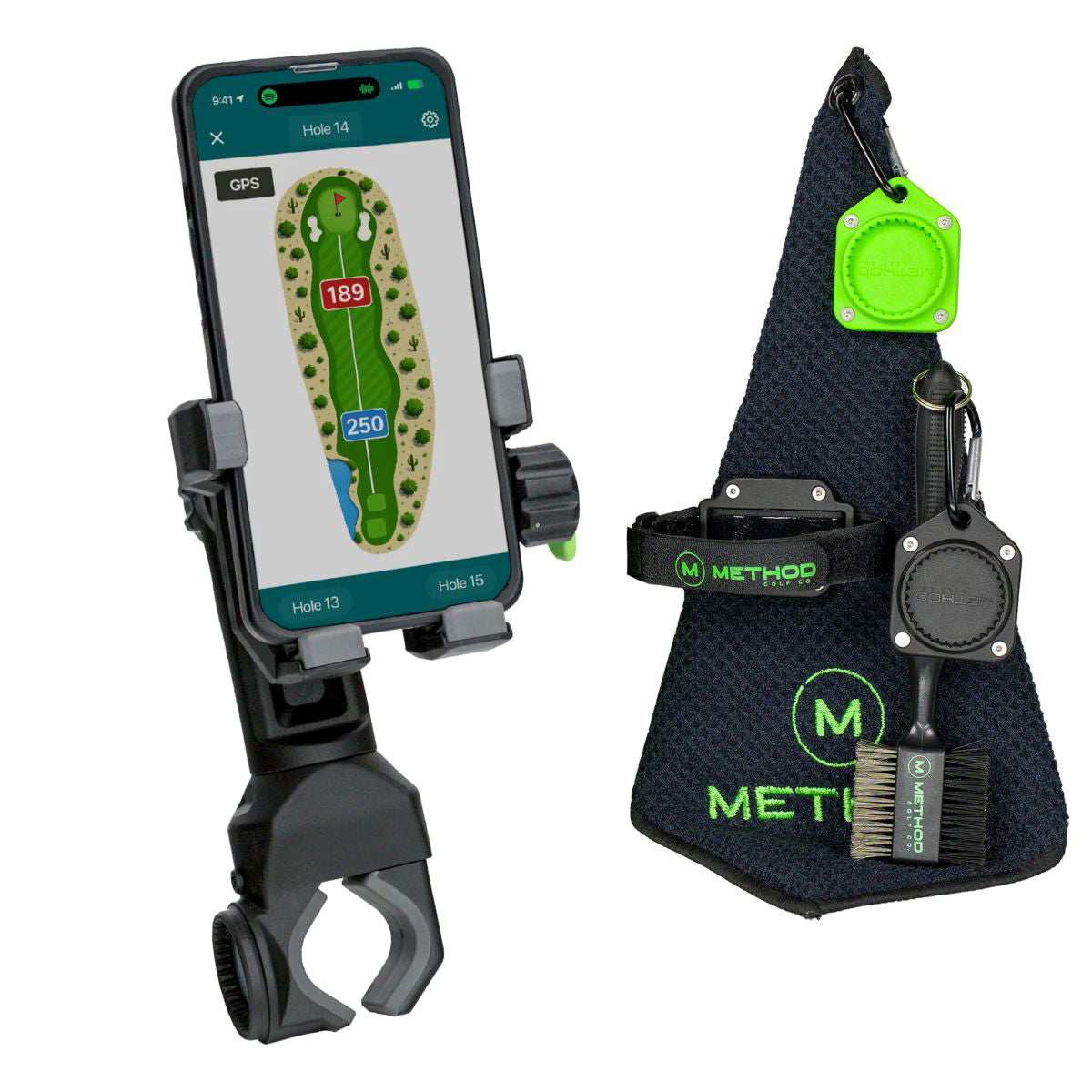 Magnetic Golf Cart Phone Holder