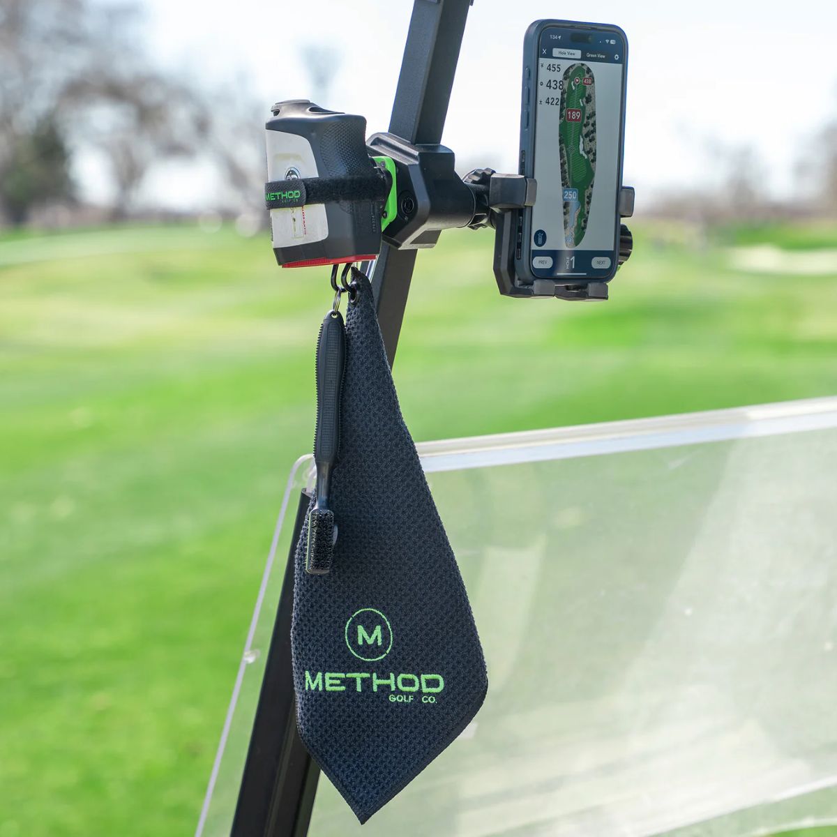 Magnetic Golf Cart Phone Holder and Gear Hub