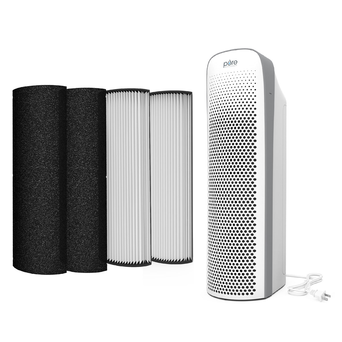 Replacement Filter for the HEPA UV-C Tower Air Purifier