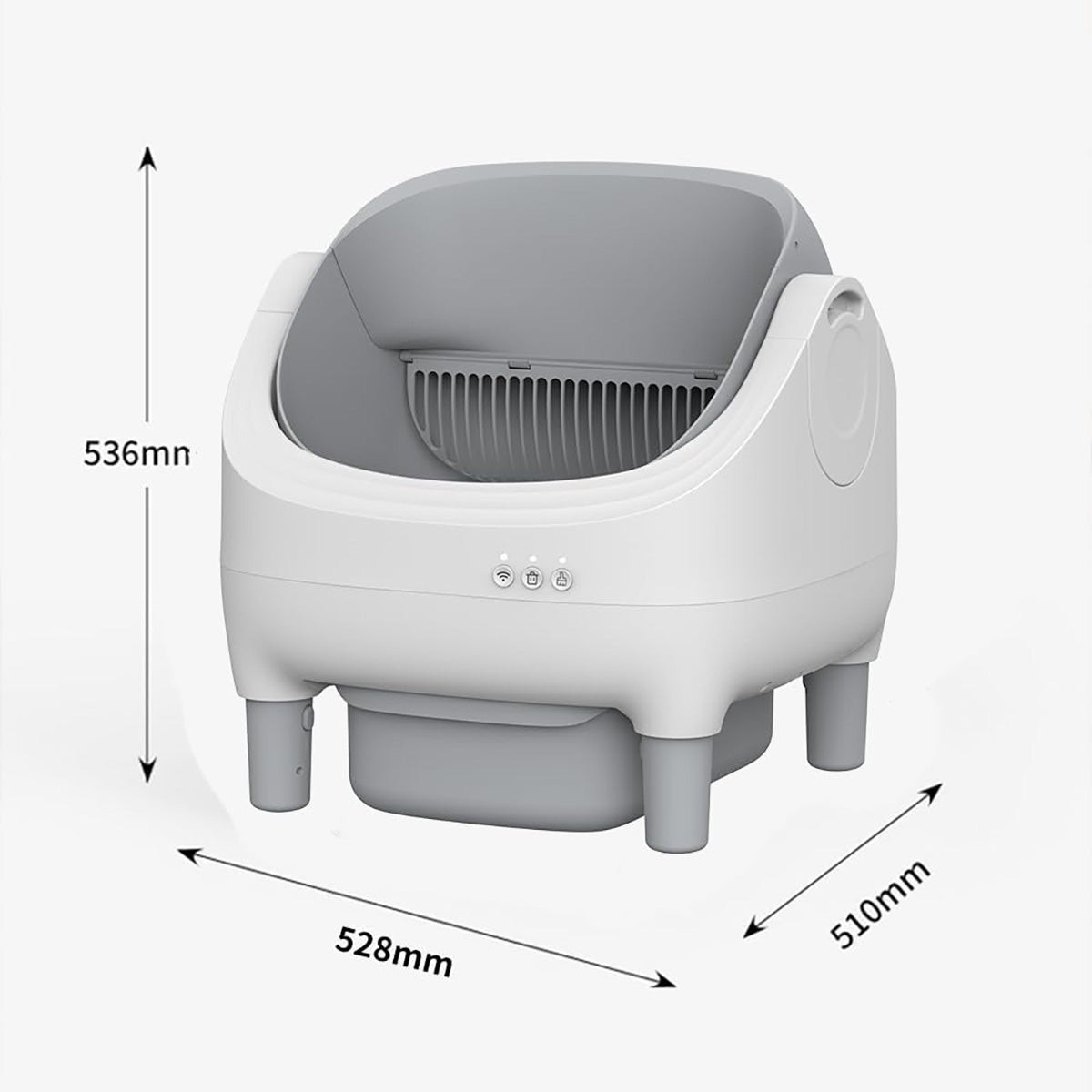 Odor Control Self-Cleaning Kitty Litter Box