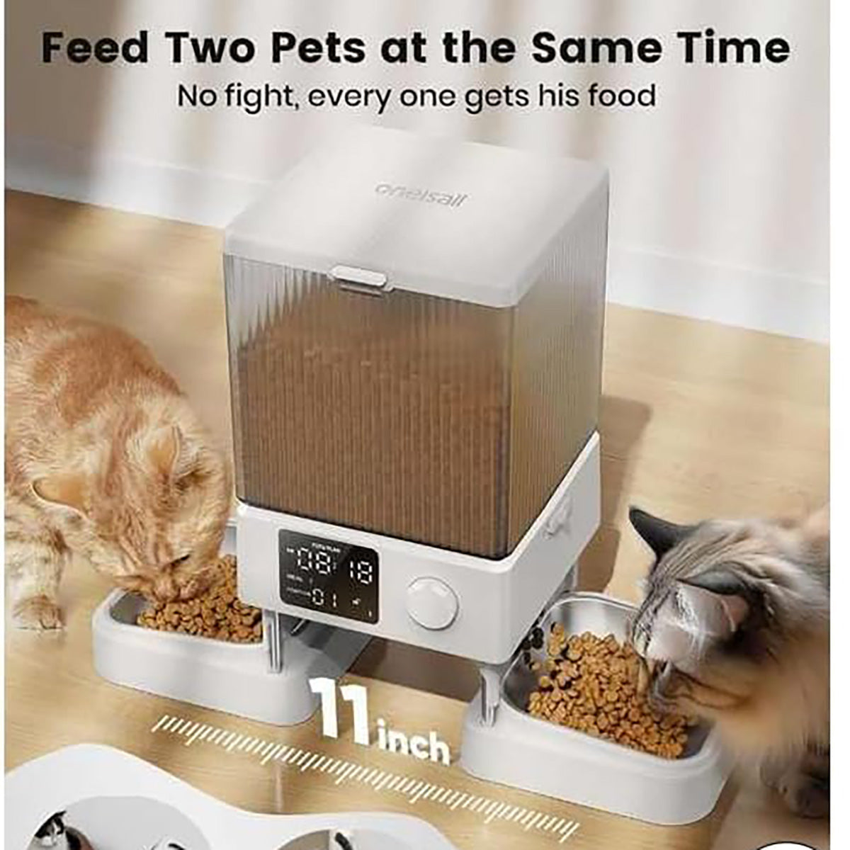 Dual Smart Cat Feeder