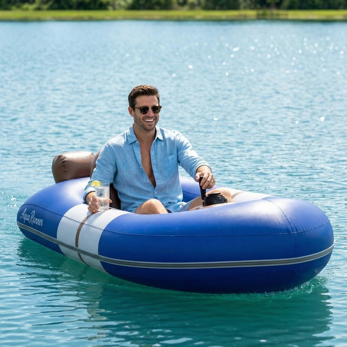 Motorized Pool and Lake Boat