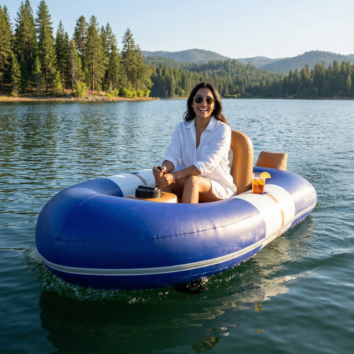 Motorized Pool and Lake Boat