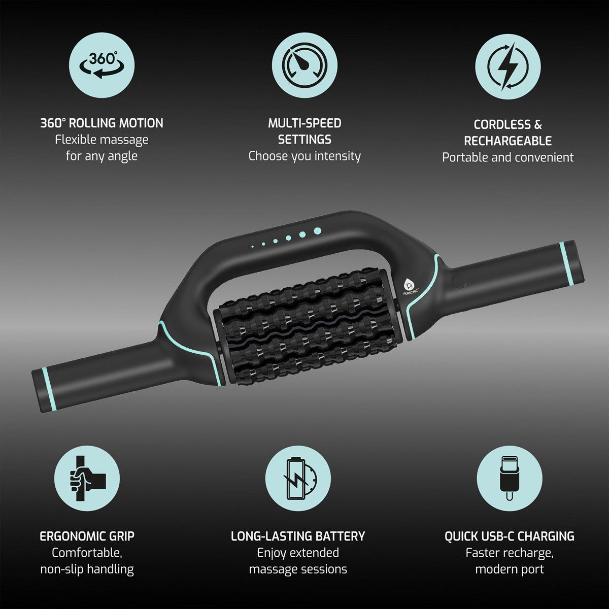 Rolling Powered Massager