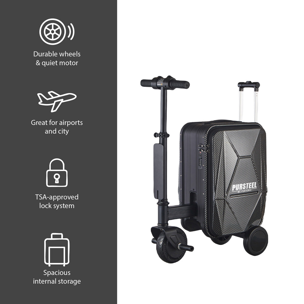 Rideable Electric Suitcase