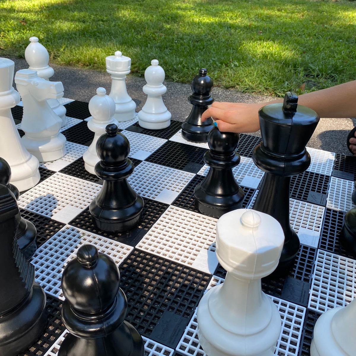 Giant Chess and Board Set