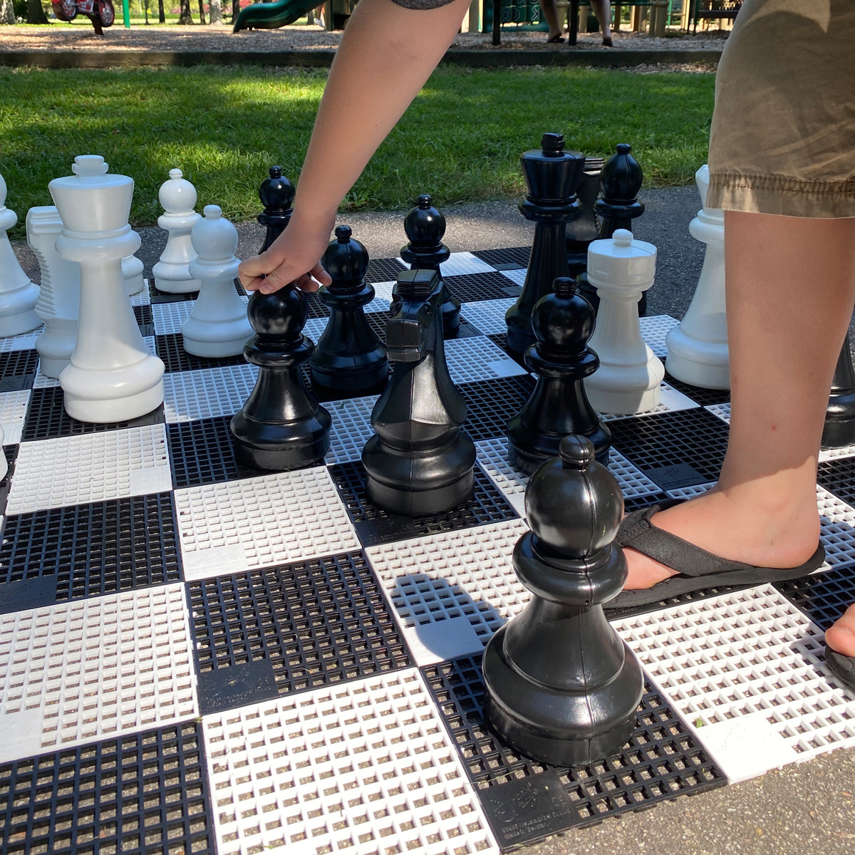 Giant Chess and Board Set