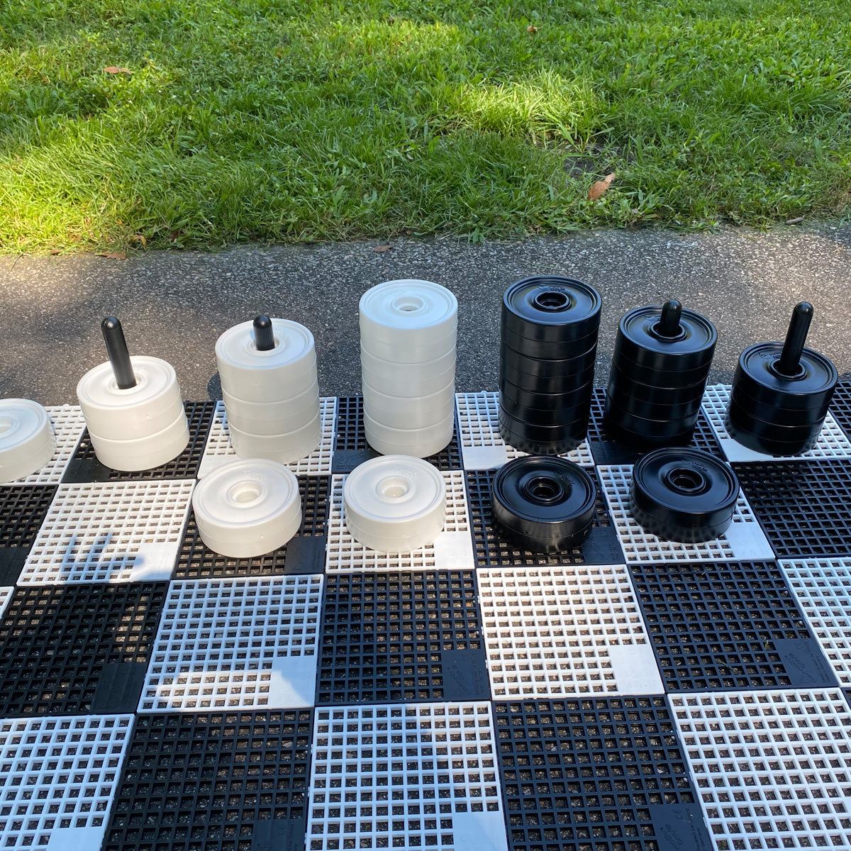 Giant Checker Pieces for Giant Game Board