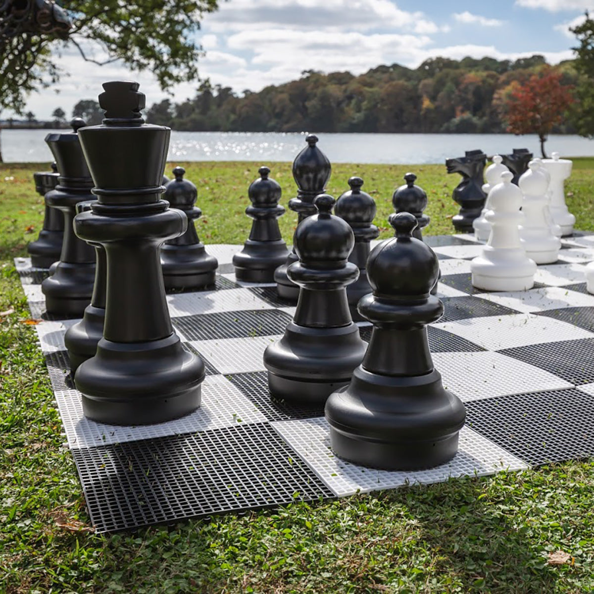 Giant Chess Pieces for Giant Game Board