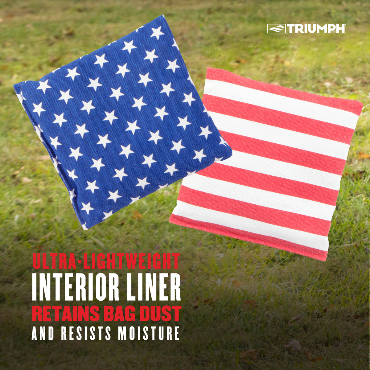 Patriotic Corn Hole Bags (8-Pack)