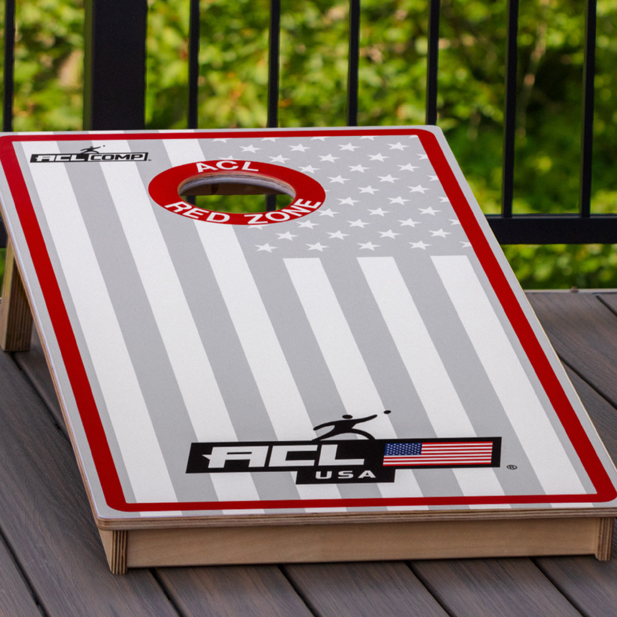 American Cornhole League ACL COMP 2x4 Cornhole Board - USA Edition