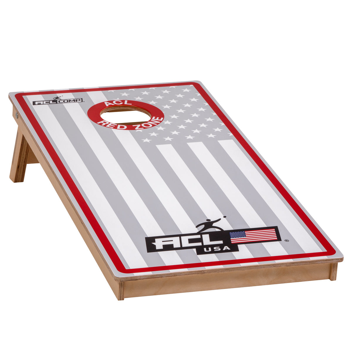 American Cornhole League ACL COMP 2x4 Cornhole Board - USA Edition