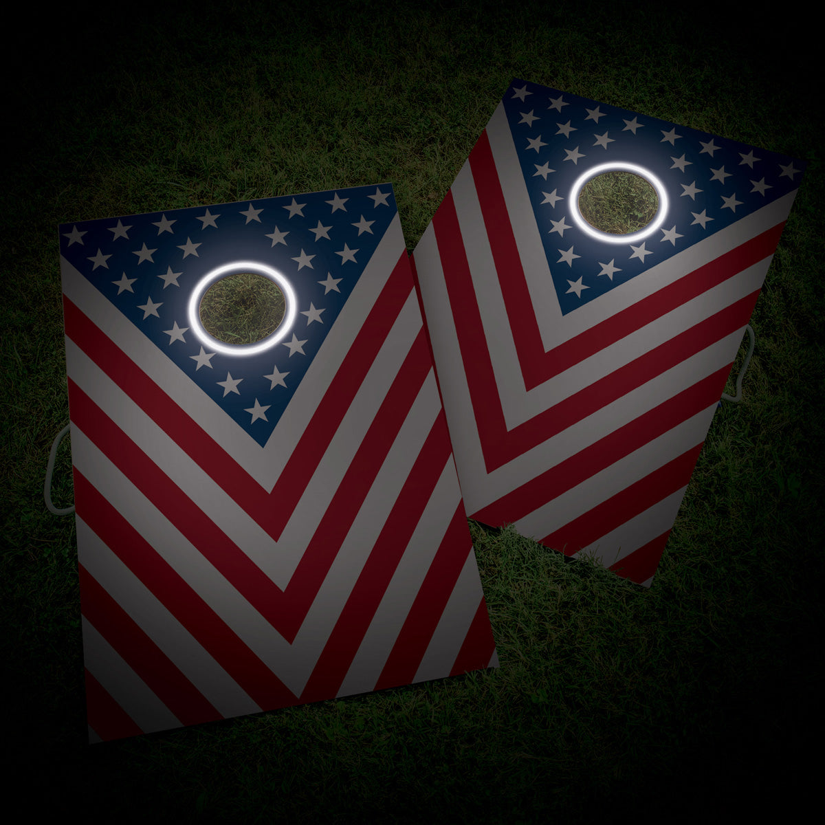 Patriotic LED 2x3 Cornhole Set