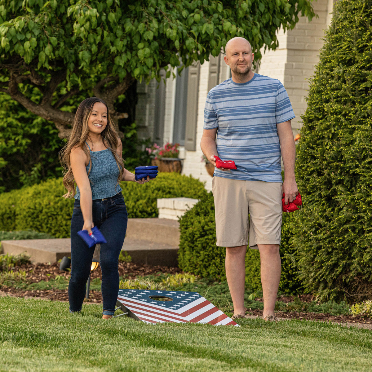 Patriotic LED 2x3 Cornhole Set