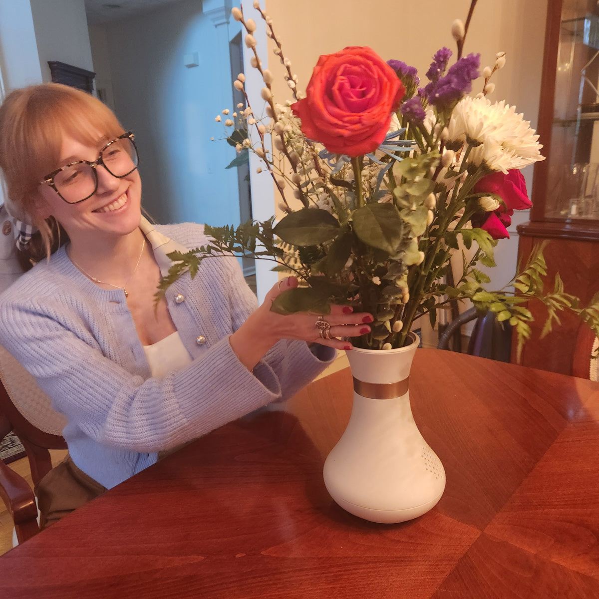 Interactive Smart Flower Vase