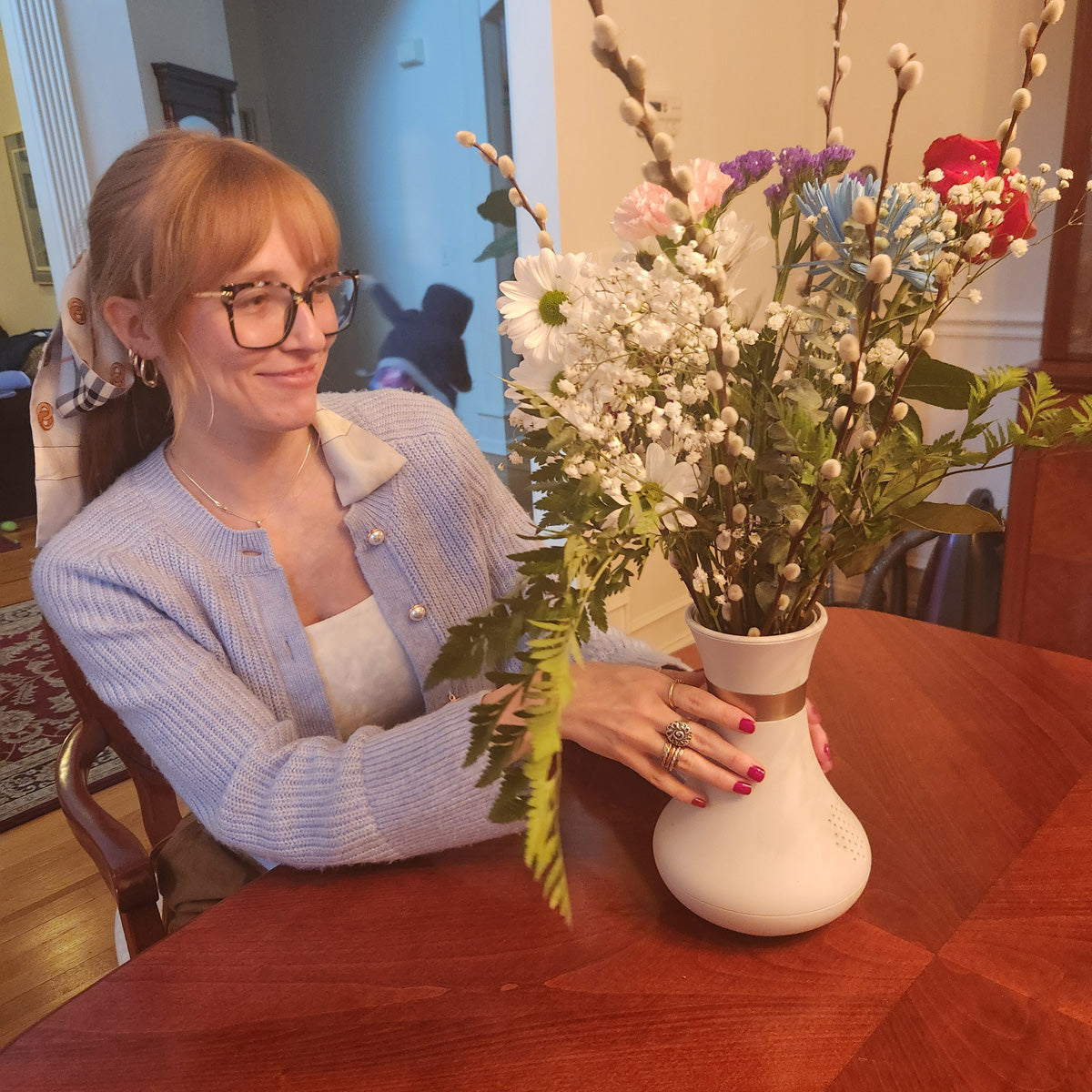 Interactive Smart Flower Vase
