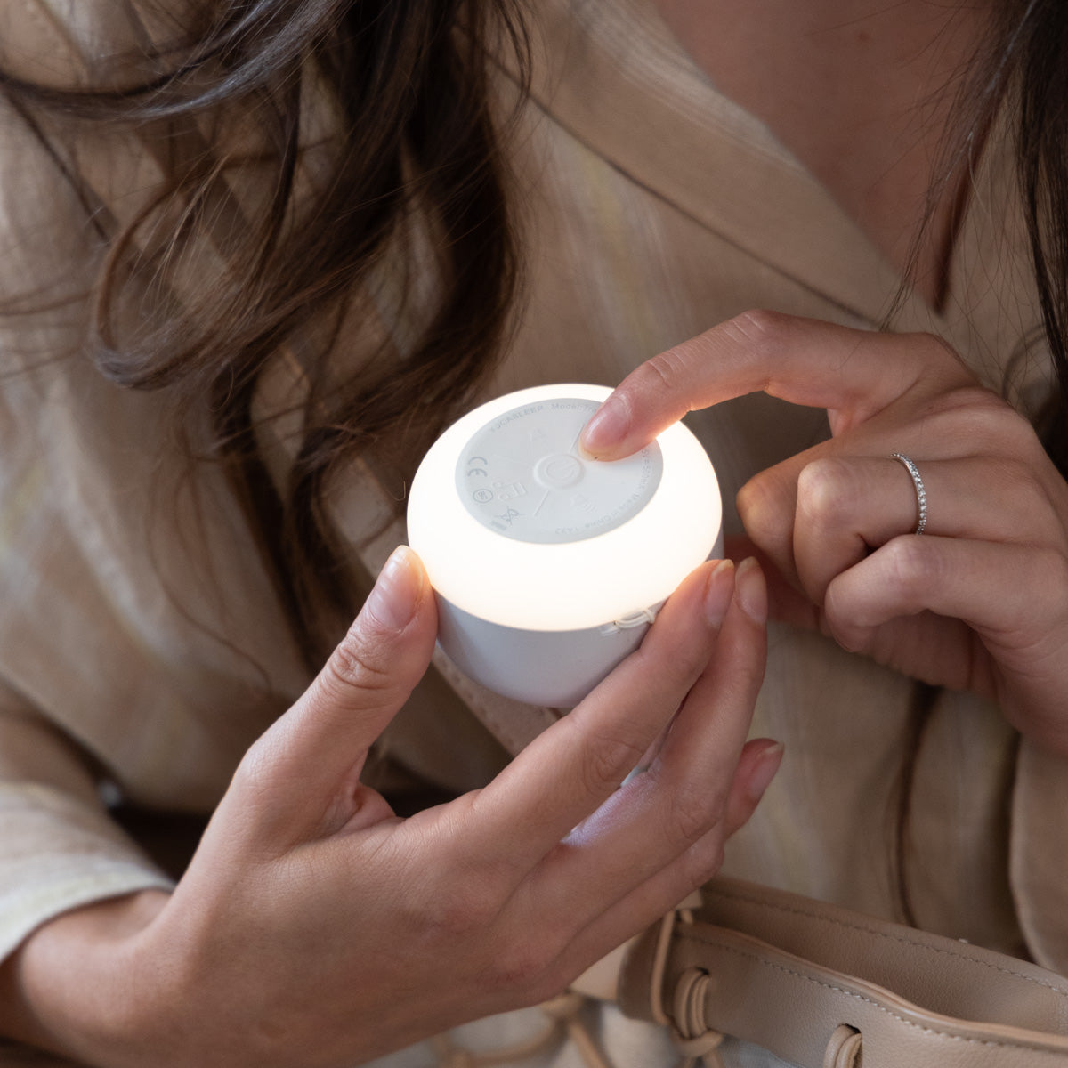 Travel Sleep Sound Machine with Light