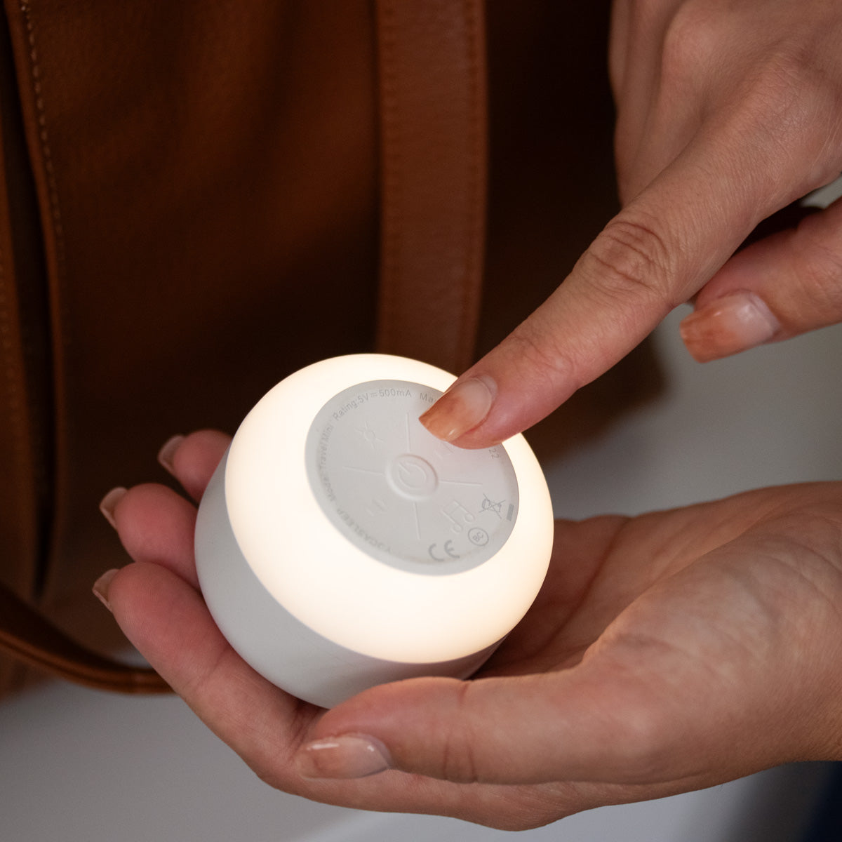 Travel Sleep Sound Machine with Light