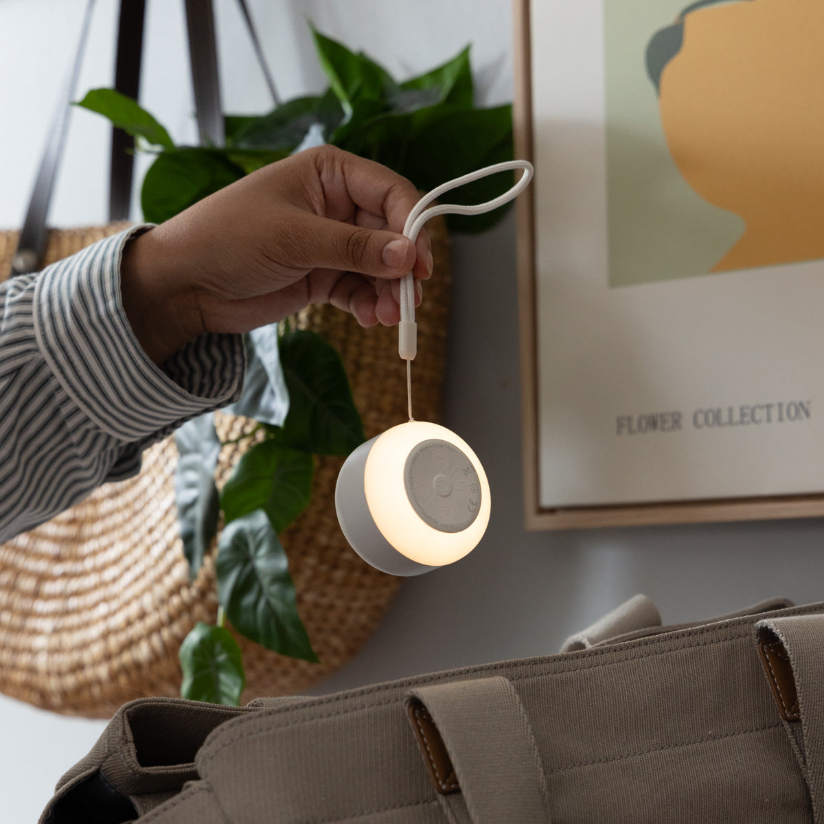 Travel Sleep Sound Machine with Light