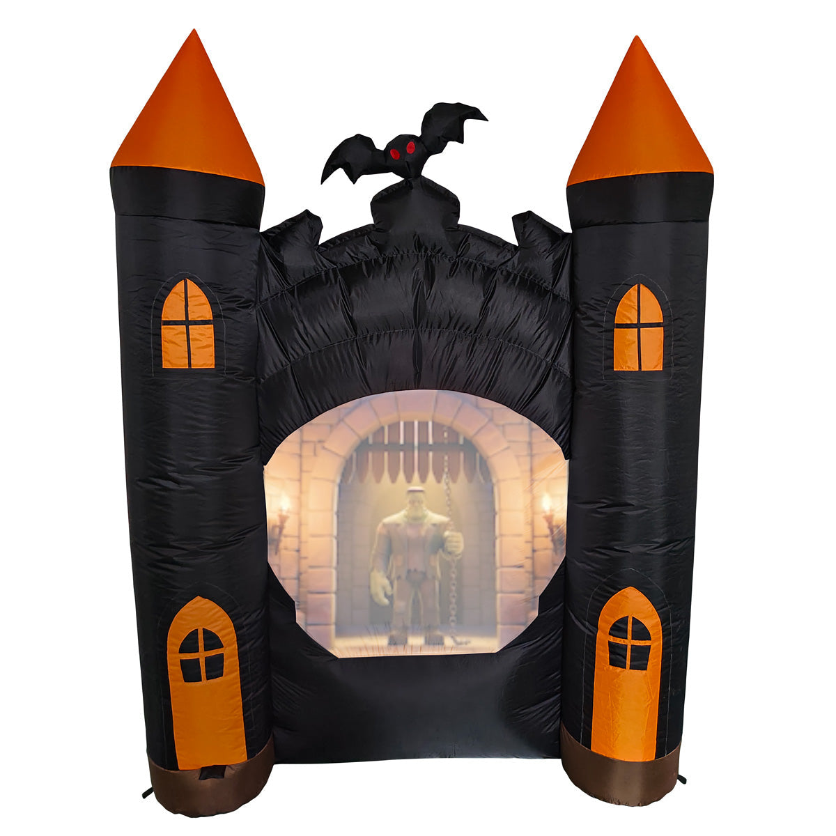 7' Animated Inflatable Haunted Castle