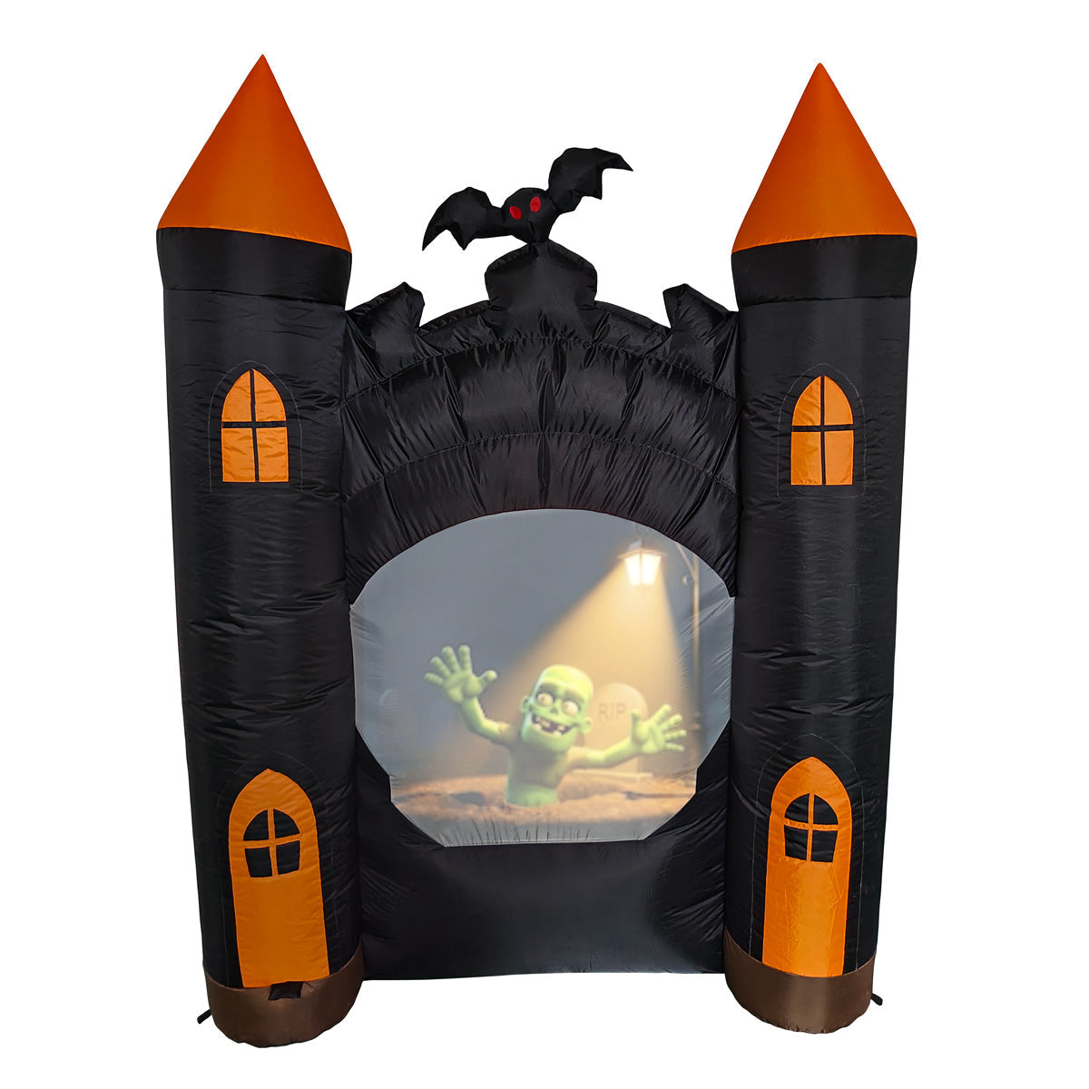 7' Animated Inflatable Haunted Castle
