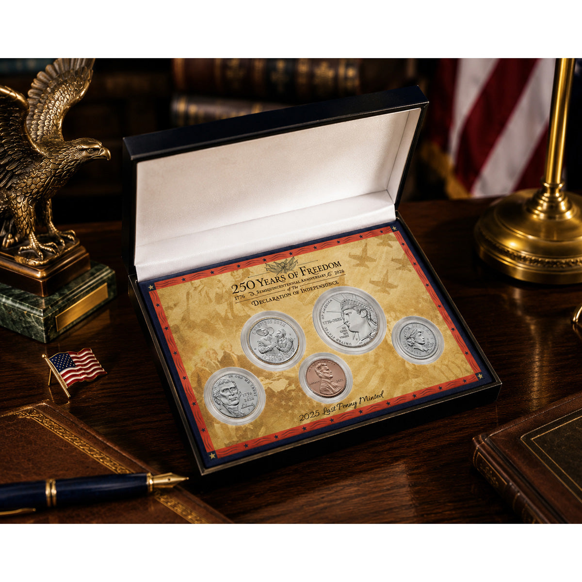 250th Anniversary Collectable Coin Set