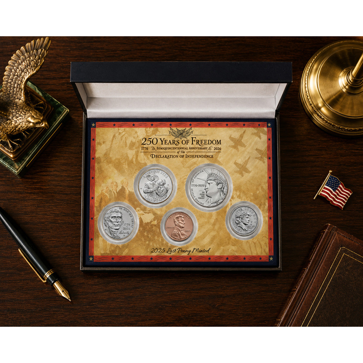 250th Anniversary Collectable Coin Set