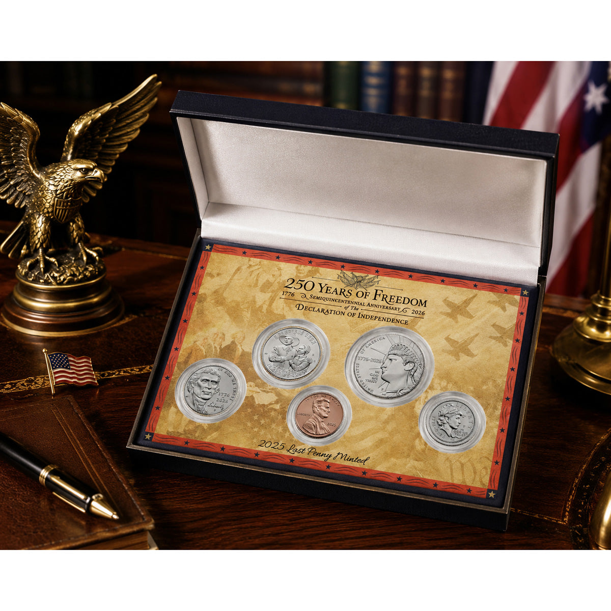 250th Anniversary Collectable Coin Set