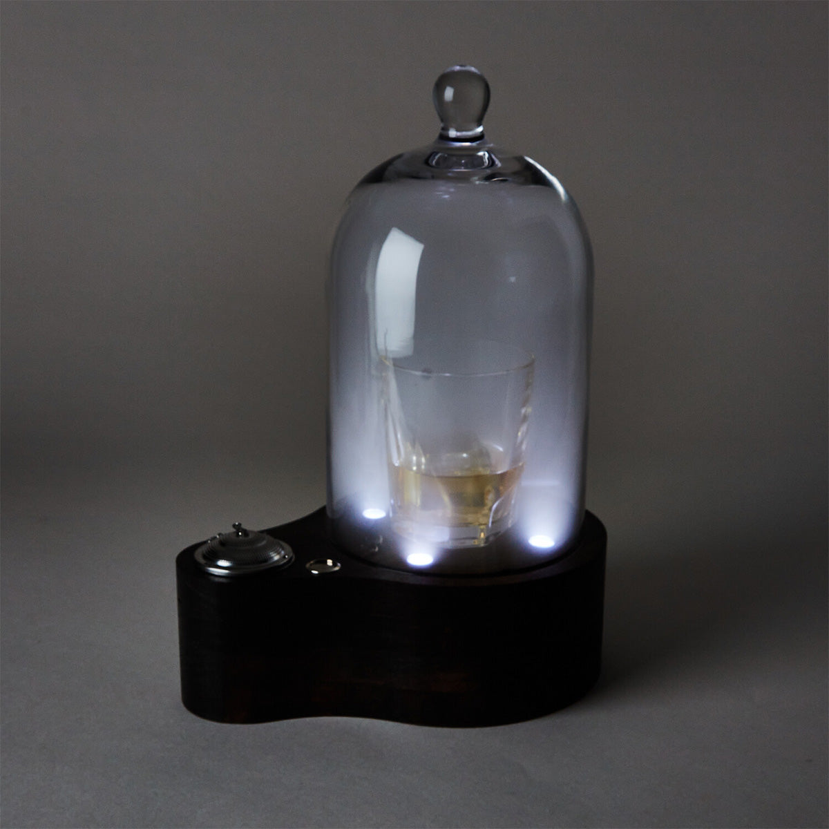 Glass Cocktail Cloche and Smoker Set