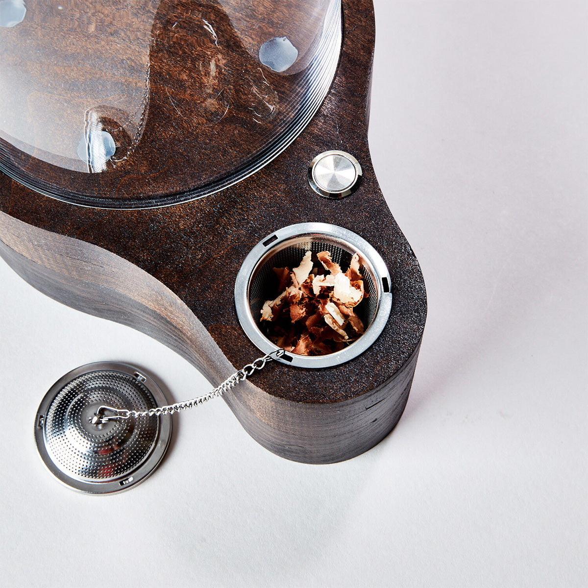 Glass Cocktail Cloche and Smoker Set