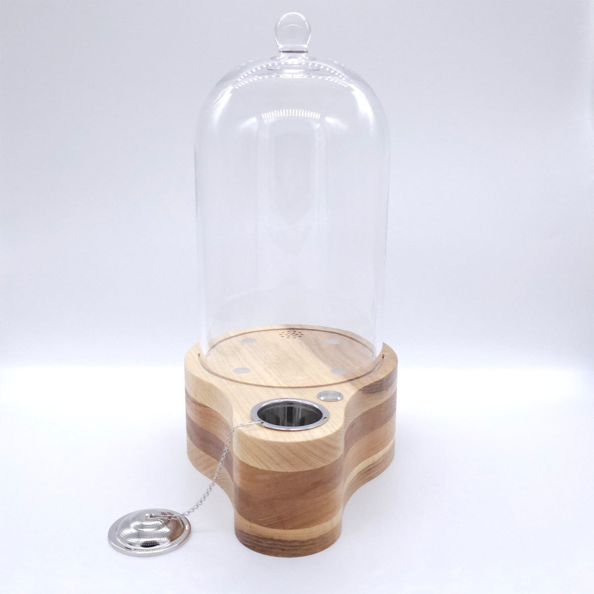 Glass Cocktail Cloche and Smoker Set