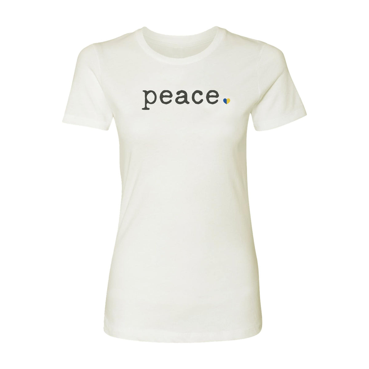 adult graphic tee | peace womens