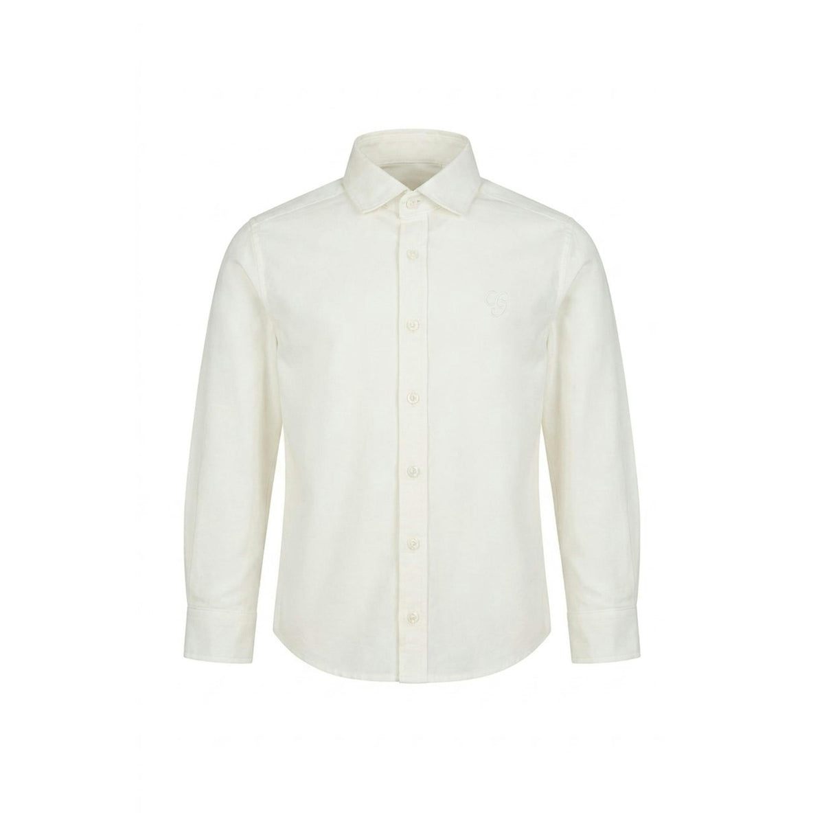 Collared Cotton Dress Shirt