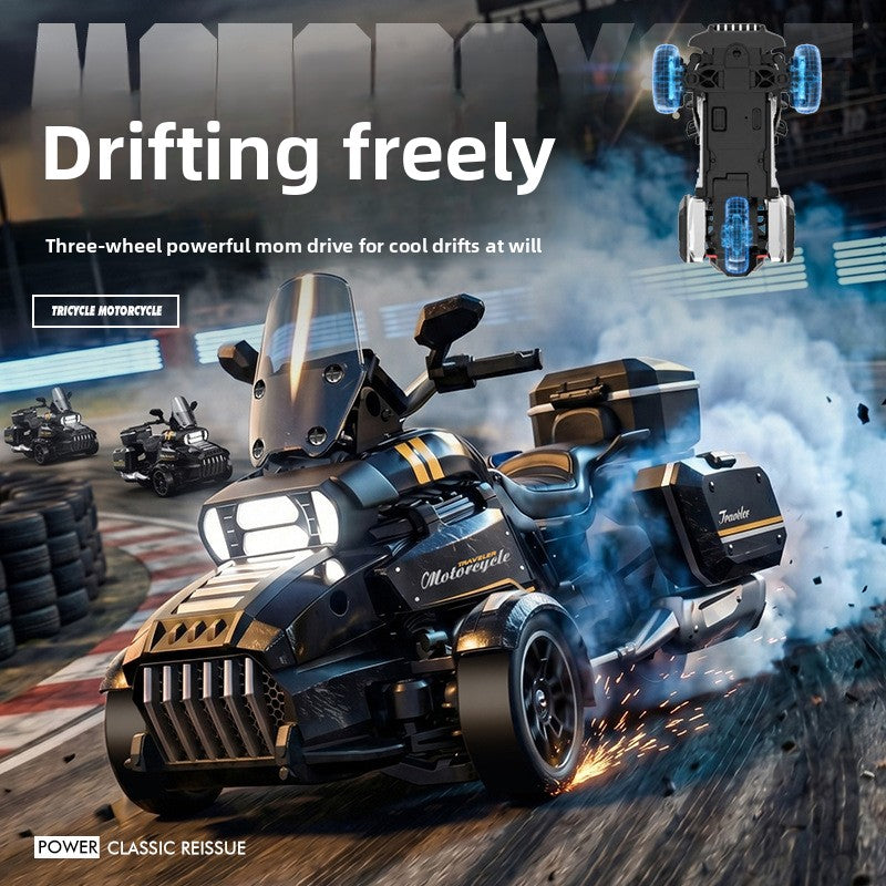 1/43 Scale Fully Proportional RC Drifting Stunt Motorcycle-FYY01